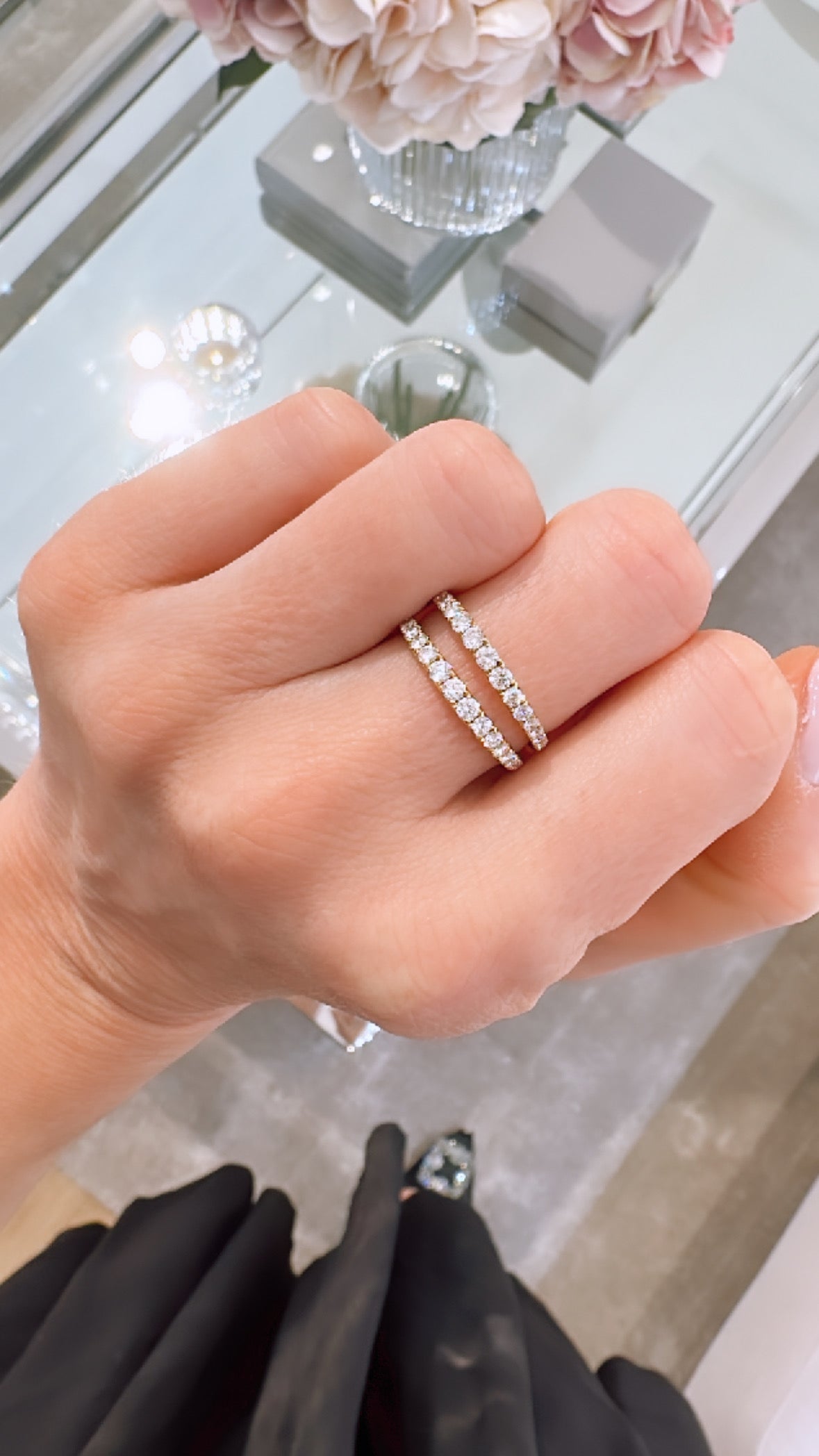 Split Diamant Ring
