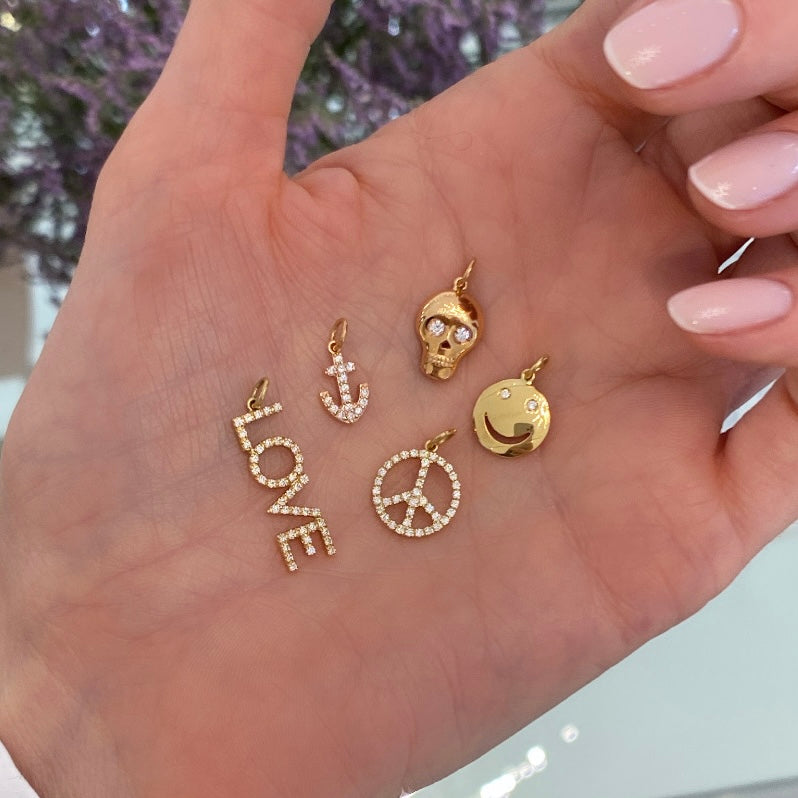 Diamanten Symbol Charms