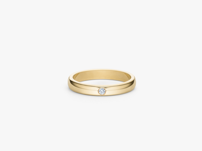 CLASSIC Lady Ehering - Single Diamond Inlay