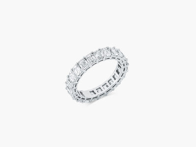 Hamptons - Emerald Cut Diamant Eternity Ehering