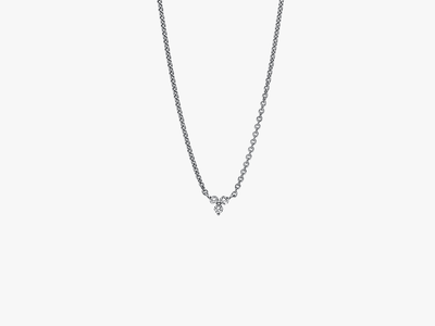 TINY TRIO TWINKLE - Ultra-Petite Diamant Halskette