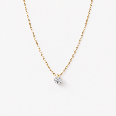 Flying Diamond Halskette – Schmuckdetail