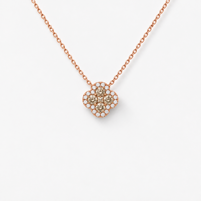 "Legacy of Elegance" Halskette Grande – beige Diamanten