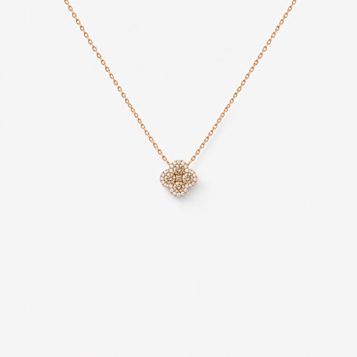 "Legacy of Elegance" Halskette Petite – beige Diamanten