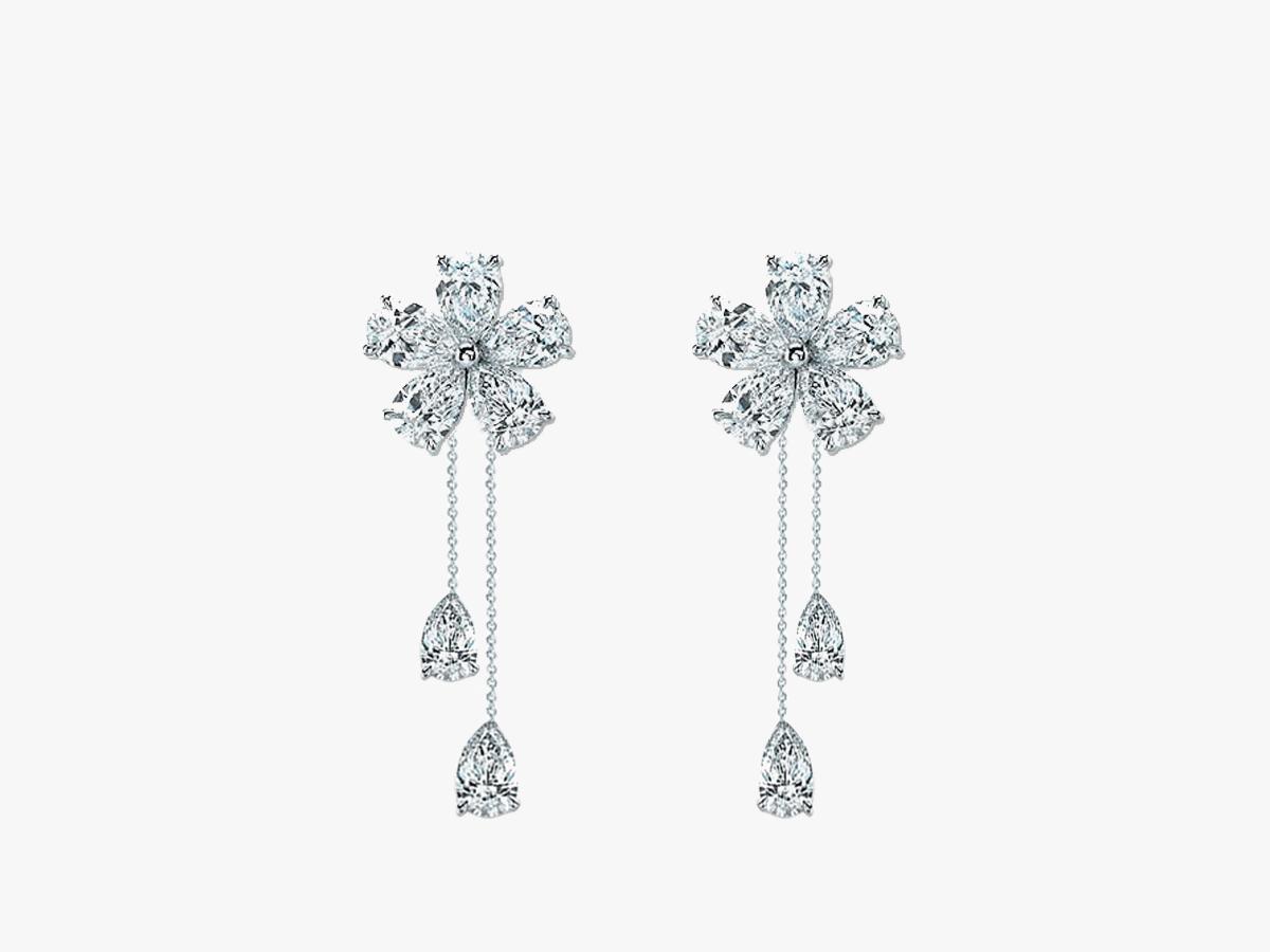 Forget-me-not "Droplets" Studs