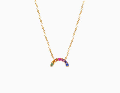 Mini Rainbow Arc Halskette